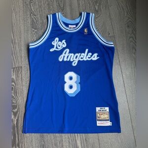 Mitchell & Ness Hardwood Classics Los Angeles Lakers Kobe Bryant #8 in Blue